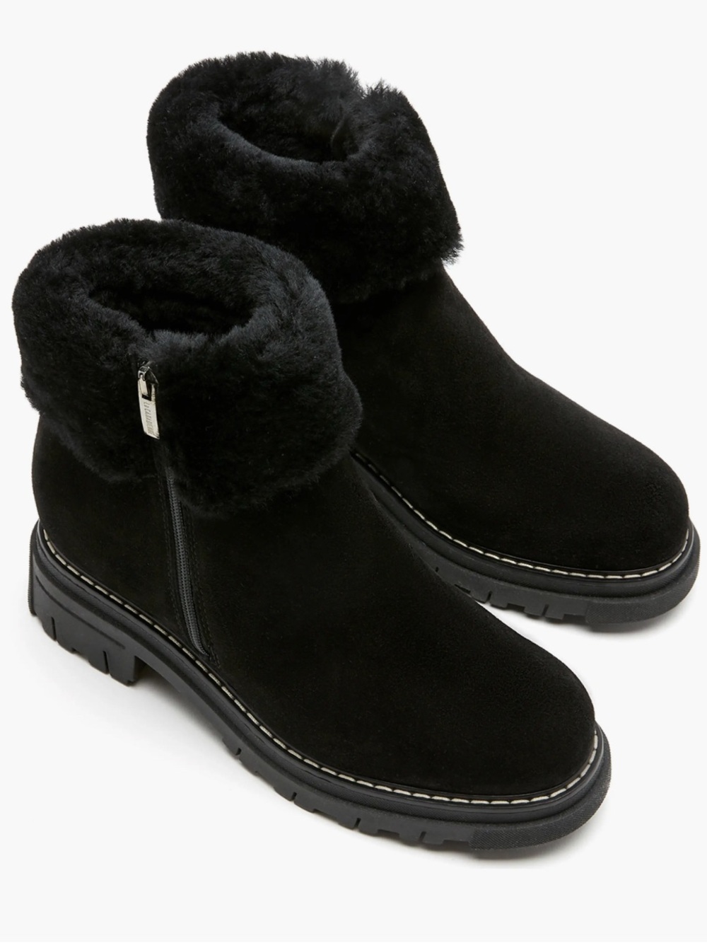 La Canadienne Dixie City Dry™ Genuine Shearling Trim Waterproof Boot